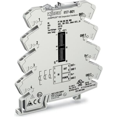 Wago Transmetteur de température (Capteur), Module électronique - Publicité Wago Transmetteur de température (Capteur), Module électronique - Publicité