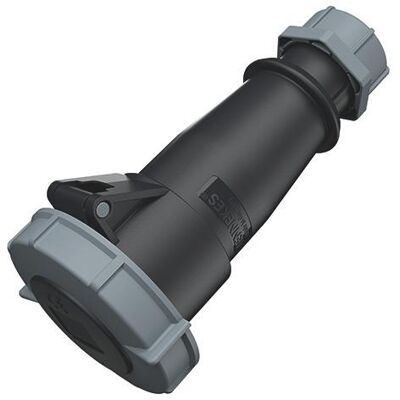 Mennekes, Prise + connecteur, MEN 557 32A4P 7H500V Raccord AM-TOP IP67 (CEI 60309) - Publicité Mennekes, Prise + connecteur, MEN 557 32A4P 7H500V Raccord AM-TOP IP67 (CEI 60309) - Publicité