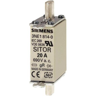 Siemens Fusible, Fusible SITOR, 40 A 690 V (40 A) - Publicité Siemens Fusible, Fusible SITOR, 40 A 690 V (40 A) - Publicité