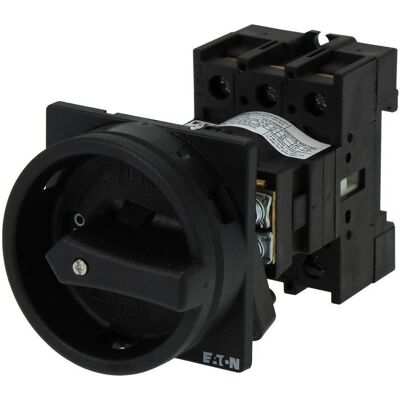 Eaton, Distributeur de courant mobile, P1-40/V/SVB-SW Interrupteur ON-OFF avec arrêt d'urgence, verrouillable 40A 690V 1 x 90° Noir 1 - Publicité Eaton, Distributeur de courant mobile, P1-40/V/SVB-SW Interrupteur ON-OFF avec arrêt d'urgence, verrouillable 40A 690V 1 x 90° Noir 1 - Publicité