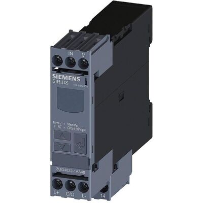 Relais de surveillance Siemens 3UG4822-1AA40 - 10A DC, Raccordement par vis - Publicité Relais de surveillance Siemens 3UG4822-1AA40 - 10A DC, Raccordement par vis - Publicité