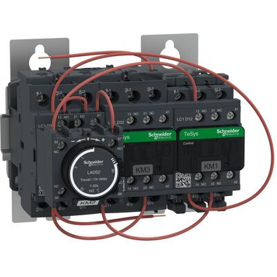 Schneider Electric LC3D32AB7 - Relais étoile-triangle, 24 V CA, 32A - Démarreur de moteur - Publicité Schneider Electric LC3D32AB7 - Relais étoile-triangle, 24 V CA, 32A - Démarreur de moteur - Publicité