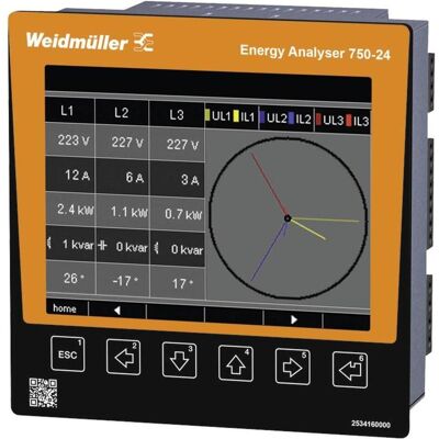 Weidmüller Energy Analyser 750-24 - Analyseur d'énergie - Publicité Weidmüller Energy Analyser 750-24 - Analyseur d'énergie - Publicité