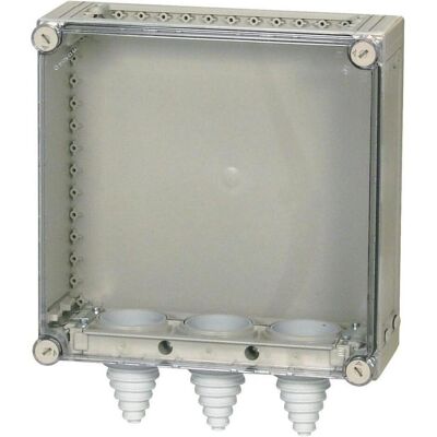 Eaton KST44-125 - Boîtier électrique, Gris, 375x375mm - IP65 - Publicité Eaton KST44-125 - Boîtier électrique, Gris, 375x375mm - IP65 - Publicité