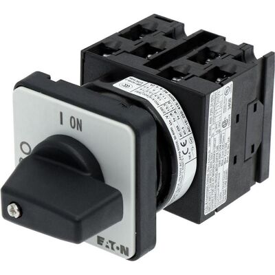 Interrupteur Eaton Moeller - 6P 690V 20A Rotatif - Publicité Interrupteur Eaton Moeller - 6P 690V 20A Rotatif - Publicité