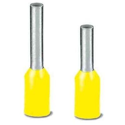Phoenix Contact, Connecteur pour câble, Tuyau de raccordement, tulle longueur : 6 mm, longueur : 10,5 mm, couleur : jaune - (100 pièces) - Publicité Phoenix Contact, Connecteur pour câble, Tuyau de raccordement, tulle longueur : 6 mm, longueur : 10,5 mm, couleur : jaune - (100 pièces) - Publicité
