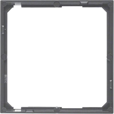 Berker, Accessoires Gamme d'interrupteurs, Hager Anta - Plaque barre d'accouplement B1/B3 Ant blanc - Publicité Berker, Accessoires Gamme d'interrupteurs, Hager Anta - Plaque barre d'accouplement B1/B3 Ant blanc - Publicité