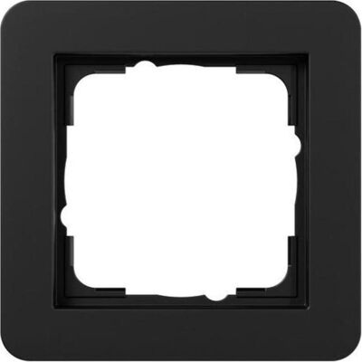 Marco protector - Gira E1 - Noir mat - Electrical switch - Publicité Marco protector - Gira E1 - Noir mat - Electrical switch - Publicité
