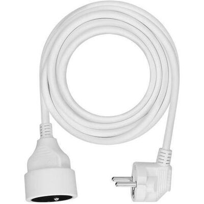 Solight - 5m - Blanc - Cordon d’extension - Publicité Solight - 5m - Blanc - Cordon d’extension - Publicité