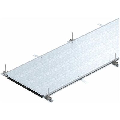 OBO Bettermann, Conduite des câbles, OBO OKA-W5004030 Unité de canal aveugle 2400x500x40 pc FS estric (240 cm) - Publicité OBO Bettermann, Conduite des câbles, OBO OKA-W5004030 Unité de canal aveugle 2400x500x40 pc FS estric (240 cm) - Publicité