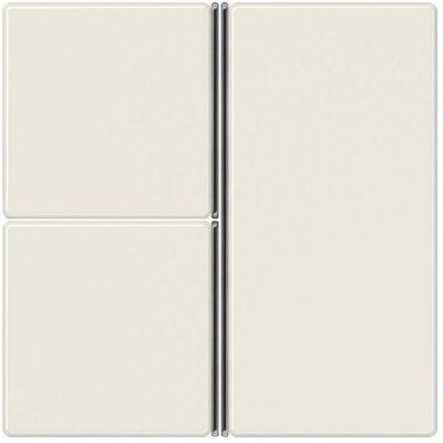 JUNG, Accessoires Gamme d'interrupteurs, Bouton 3t commutation/variation AS ws glz A403TSA - Publicité JUNG, Accessoires Gamme d'interrupteurs, Bouton 3t commutation/variation AS ws glz A403TSA - Publicité