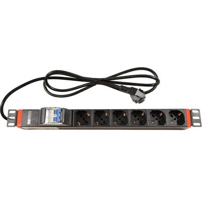 Televes Multiprise, Usdl6sa (6x, CEE 7/3, 2 m) - Publicité Televes Multiprise, Usdl6sa (6x, CEE 7/3, 2 m) - Publicité
