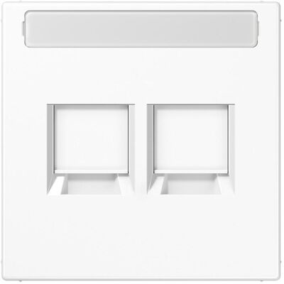 JUNG, Accessoires Gamme d'interrupteurs, Anneau de support Mod-Jack 2f LS aws glz Klemmbef LS1969-2NAATWW - Publicité JUNG, Accessoires Gamme d'interrupteurs, Anneau de support Mod-Jack 2f LS aws glz Klemmbef LS1969-2NAATWW - Publicité