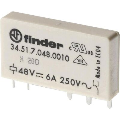 Finder 34.51.7.012.5010 relais pour circuit imprimé 12 V/DC 6 A - relais - Finder - Publicité Finder 34.51.7.012.5010 relais pour circuit imprimé 12 V/DC 6 A - relais - Finder - Publicité