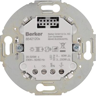 Berker BER 85421201 Série Uni Td 1F, Accessoires électroniques + boîtier, Argent - Publicité Berker BER 85421201 Série Uni Td 1F, Accessoires électroniques + boîtier, Argent - Publicité