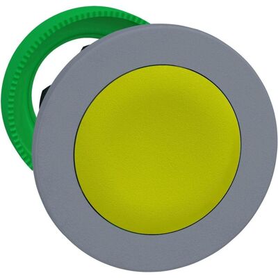 Schneider Electric Bouton-poussoir, avant, plastique, à verrouillage, ZB5FH05C0, Bouton + interrupteur, Noir, Gris, Jaune - Publicité Schneider Electric Bouton-poussoir, avant, plastique, à verrouillage, ZB5FH05C0, Bouton + interrupteur, Noir, Gris, Jaune - Publicité