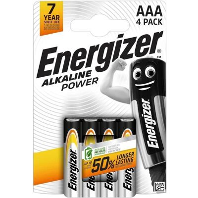 Energizer Batterien AAA 12 x 4er (48 pcs, AAA), Batteries + piles - Publicité Energizer Batterien AAA 12 x 4er (48 pcs, AAA), Batteries + piles - Publicité