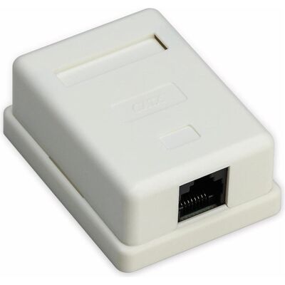 Goobay 4040849776328 Prise RJ-45 blanche, Réseau : accessoires - Publicité Goobay 4040849776328 Prise RJ-45 blanche, Réseau : accessoires - Publicité