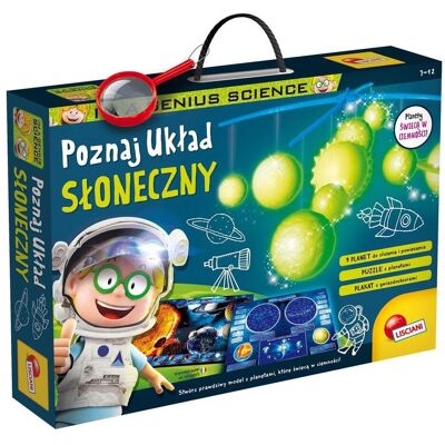 Lisciani Modèle du Système Solaire - Kit Scientifique Éducatif - Publicité Lisciani Modèle du Système Solaire - Kit Scientifique Éducatif - Publicité