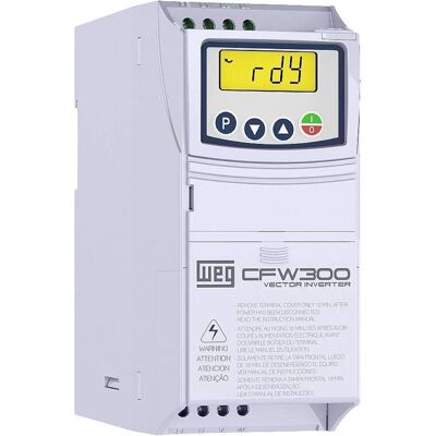 Convertisseur de fréquence WEG 02P6 T4 1.1kW 3 phases - Publicité Convertisseur de fréquence WEG 02P6 T4 1.1kW 3 phases - Publicité