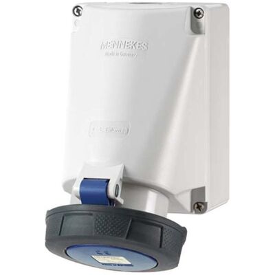 Mennekes, Prise de courant, MEN 135A 63A5P 9H230V Boîte murale IP67 - Publicité Mennekes, Prise de courant, MEN 135A 63A5P 9H230V Boîte murale IP67 - Publicité