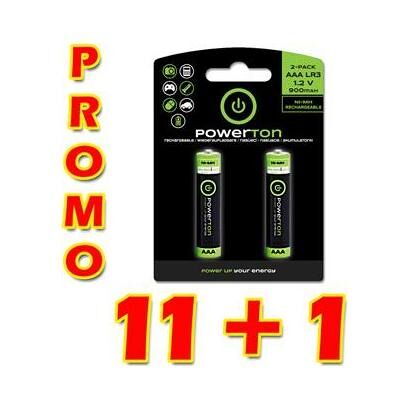 Powerton pile AAA (12 pcs, 900 mAh), Batteries + piles - Publicité Powerton pile AAA (12 pcs, 900 mAh), Batteries + piles - Publicité