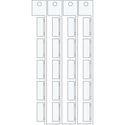 Brady, Accessoires de connexion par câble, SI SIRIUS Identification des composants, 20 x 7 - Publicité Brady, Accessoires de connexion par câble, SI SIRIUS Identification des composants, 20 x 7 - Publicité