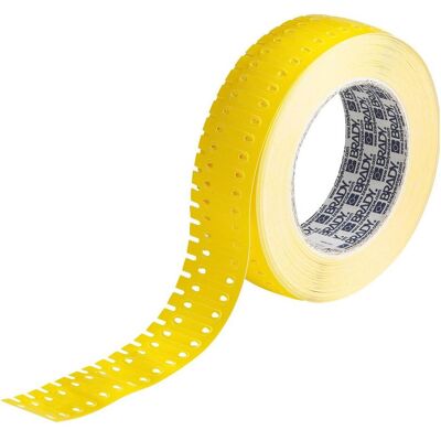 Brady, Rouleau d’étiquettes, THT-02-7599-YL, Rapido(TM), marqueur de câble, polyéthylène enduit, jaune, 23.00 x 5.20 mm (23 mm) - Publicité Brady, Rouleau d’étiquettes, THT-02-7599-YL, Rapido(TM), marqueur de câble, polyéthylène enduit, jaune, 23.00 x 5.20 mm (23 mm) - Publicité