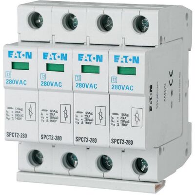 Eaton SPCT2-385/4 Parafoudre - 4P, 385VAC - Publicité Eaton SPCT2-385/4 Parafoudre - 4P, 385VAC - Publicité