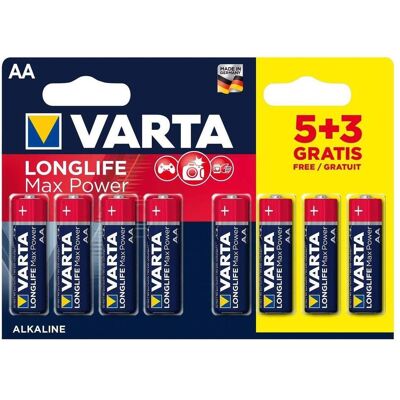 Varta Max Tech AA Pile - Alcaline à usage unique - Publicité Varta Max Tech AA Pile - Alcaline à usage unique - Publicité