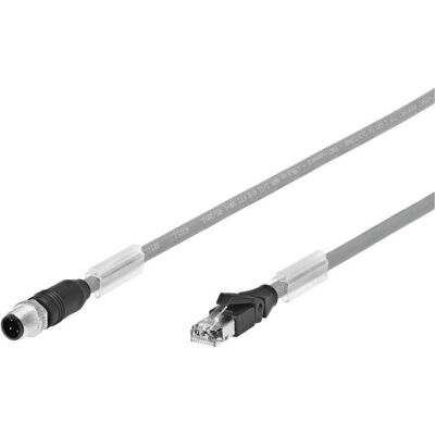 Festo, Câble électrique, 8040454 Câble de raccordement pour capteur ou actionneur M12 10.00 m Nombre de pôles 4 1 (10 m) - Publicité Festo, Câble électrique, 8040454 Câble de raccordement pour capteur ou actionneur M12 10.00 m Nombre de pôles 4 1 (10 m) - Publicité