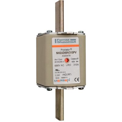 Mersen, Fusible, NH2UD69V315PV (315 A) - Publicité Mersen, Fusible, NH2UD69V315PV (315 A) - Publicité