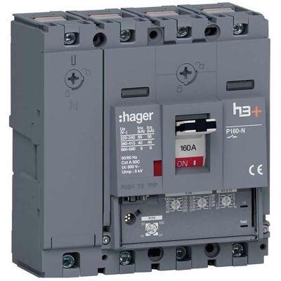 Hager HNS161GC - Disjoncteur - 160A, IP40, 40kA - Publicité Hager HNS161GC - Disjoncteur - 160A, IP40, 40kA - Publicité