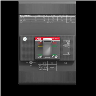 ABB, Disjoncteur, XT3N 250 TMD 160-1 - Publicité ABB, Disjoncteur, XT3N 250 TMD 160-1 - Publicité