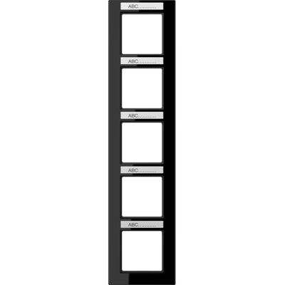 JUNG, Accessoires Gamme d'interrupteurs, Cadre de montage 5f sw glz ve A / A CREATION AC585BFNASW - Publicité JUNG, Accessoires Gamme d'interrupteurs, Cadre de montage 5f sw glz ve A / A CREATION AC585BFNASW - Publicité