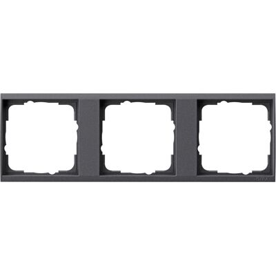 Gira, Accessoires Gamme d'interrupteurs, Entretoise 3f Event clair Anthracite 1463728 - Publicité Gira, Accessoires Gamme d'interrupteurs, Entretoise 3f Event clair Anthracite 1463728 - Publicité