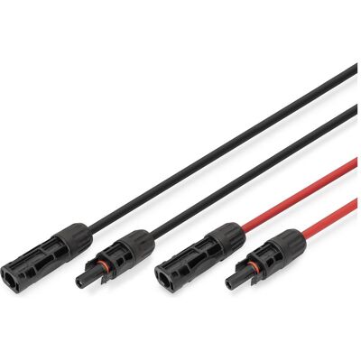 Digitus Accessoires pour groupes électrogènes, Solar Extension cable, 6 sqmm, MC4 connector - Publicité Digitus Accessoires pour groupes électrogènes, Solar Extension cable, 6 sqmm, MC4 connector - Publicité