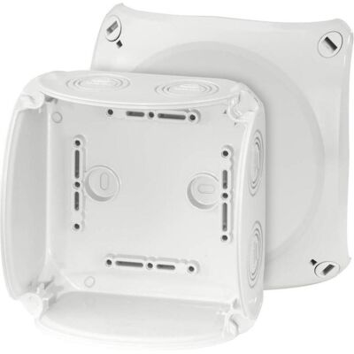 Hensel Boîte de jonction, Grey Junction Box, 130x130x77mm - Publicité Hensel Boîte de jonction, Grey Junction Box, 130x130x77mm - Publicité