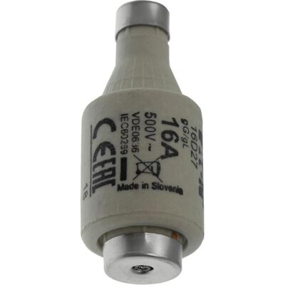 Eaton, Fusible, Cartouche fusible, basse tension, 16 A, 16D27 (16 A) - Publicité Eaton, Fusible, Cartouche fusible, basse tension, 16 A, 16D27 (16 A) - Publicité