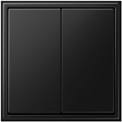 JUNG Bouton-poussoir Matter 2f, Bouton + interrupteur, Noir, Gris - Publicité JUNG Bouton-poussoir Matter 2f, Bouton + interrupteur, Noir, Gris - Publicité