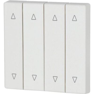 Eaton, Accessoires Gamme d'interrupteurs, Bascule quadruple, blanc signalisation brillant, 179606 - Publicité Eaton, Accessoires Gamme d'interrupteurs, Bascule quadruple, blanc signalisation brillant, 179606 - Publicité