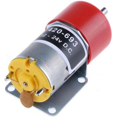 RS PRO, Moteur électrique, Motoréducteur 12-24VDC Ø25mm 250:1 - Publicité RS PRO, Moteur électrique, Motoréducteur 12-24VDC Ø25mm 250:1 - Publicité