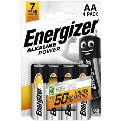 Energizer Batterien AA 24 x 4er (24 pcs, AA), Batteries + piles - Publicité Energizer Batterien AA 24 x 4er (24 pcs, AA), Batteries + piles - Publicité