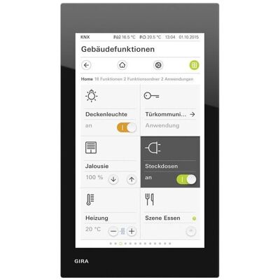 Gira, Accessoires Gamme d'interrupteurs, G1 24 V G1 G Noir 207705 - Publicité Gira, Accessoires Gamme d'interrupteurs, G1 24 V G1 G Noir 207705 - Publicité
