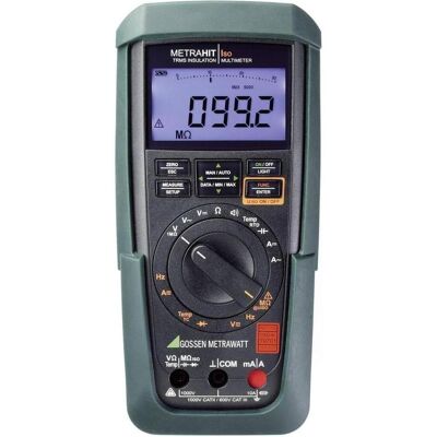 Gossen, Multimètre, Metrawatt Metrahit Iso Appareil de mesure d'isolation (CAT II 1000V, CAT III 600V) - Publicité Gossen, Multimètre, Metrawatt Metrahit Iso Appareil de mesure d'isolation (CAT II 1000V, CAT III 600V) - Publicité