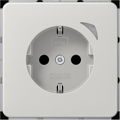 JUNG, Prise de courant, BTCD1521SLG HOME SCHUKO - Publicité JUNG, Prise de courant, BTCD1521SLG HOME SCHUKO - Publicité