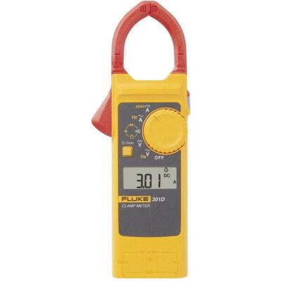 Fluke, Multimètre, 301D/EUR Gleich-/ACmesszange ** 6101416 (CAT III 300V, Ampèremètre à pince) - Publicité Fluke, Multimètre, 301D/EUR Gleich-/ACmesszange ** 6101416 (CAT III 300V, Ampèremètre à pince) - Publicité