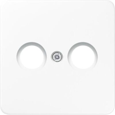 JUNG, Accessoires Gamme d'interrupteurs, Couvercle CD561TVWW pour prise d'antenne - Publicité JUNG, Accessoires Gamme d'interrupteurs, Couvercle CD561TVWW pour prise d'antenne - Publicité