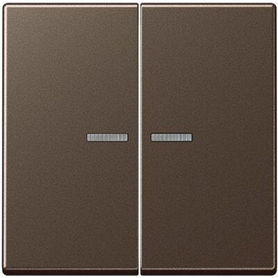 JUNG, Accessoires Gamme d'interrupteurs, Wippe 2t Interrupteur A moka glz Ext. lumière A595KO5MO - Publicité JUNG, Accessoires Gamme d'interrupteurs, Wippe 2t Interrupteur A moka glz Ext. lumière A595KO5MO - Publicité