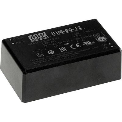 Mean Well - IRM-90-15 - 15V DC - 5.67A - Module d'alimentation - Publicité Mean Well - IRM-90-15 - 15V DC - 5.67A - Module d'alimentation - Publicité